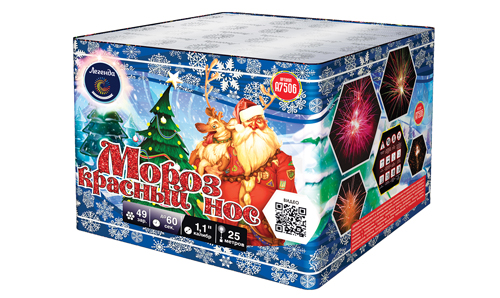  Батарея салютов Мороз Красный Нос  в Пензе