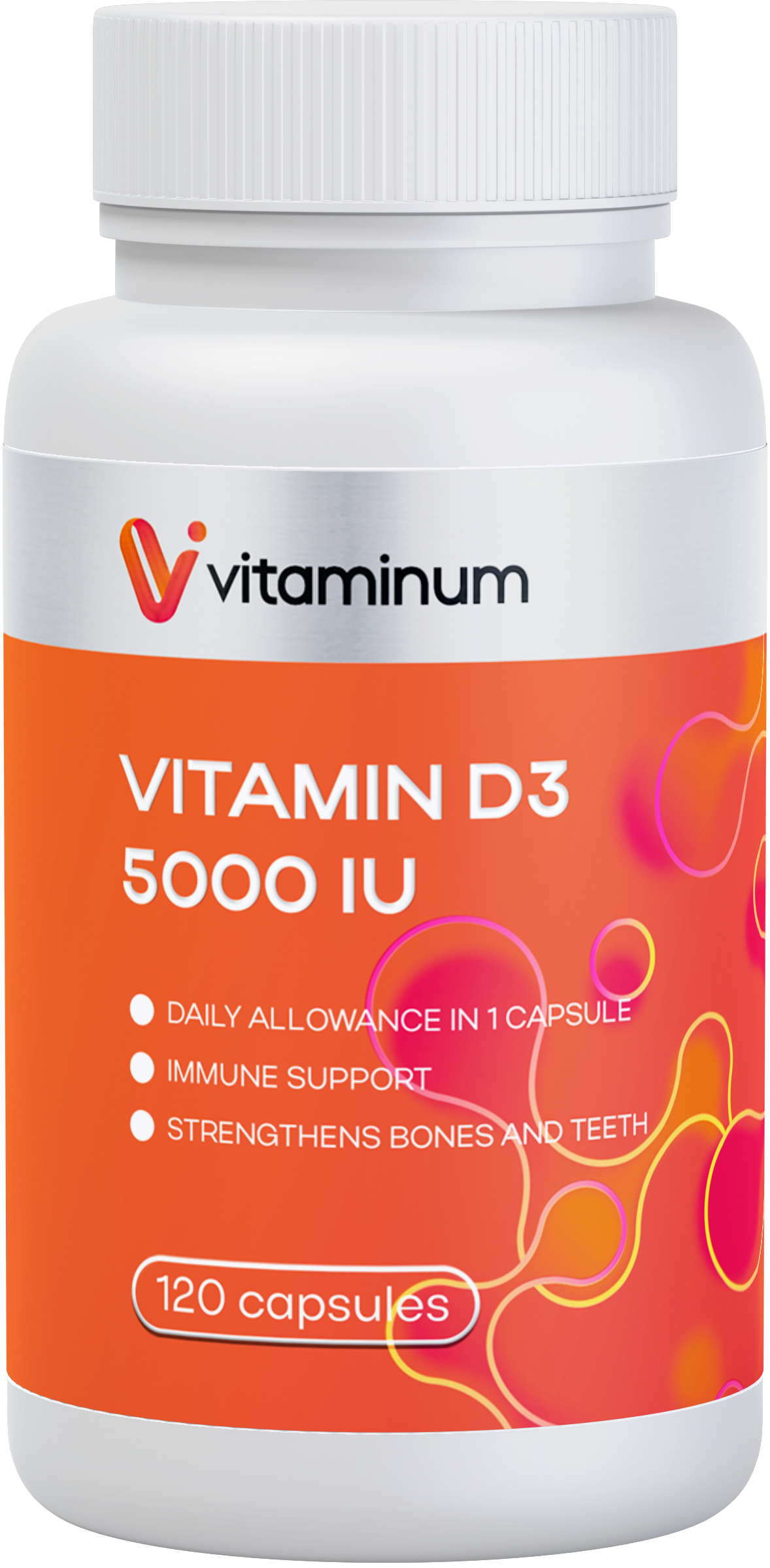  Vitaminum ВИТАМИН Д3 (5000 МЕ) 120 капсул 260 мг  в Пензе